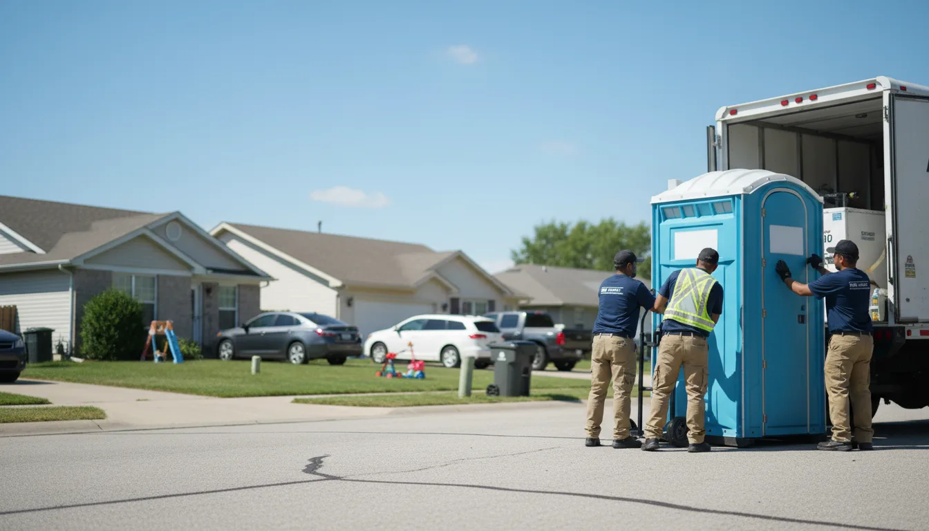 Standard Porta Potty Rentals in Redmon, IL near me